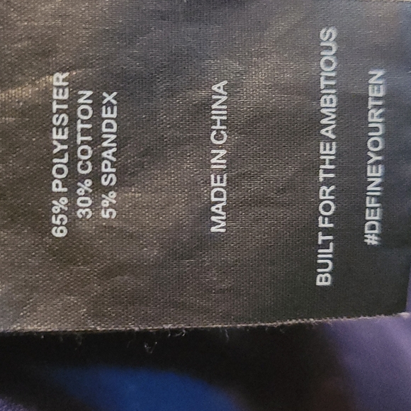 Ten/10 X/X Apparel Navy Crewneck Short-Sleeve Tee - Picture 11 of 13